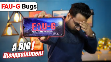 FauG Review, FauG Problems and Bugs - A Big Disappointment