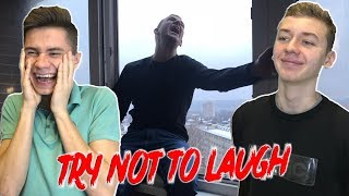 ДРУГ ВЫПАЛ ИЗ ОКНА 16 ЭТАЖА!!! ПОПРОБУЙ НЕ ЗАСМЕЯТЬСЯ ЧЕЛЛЕНДЖ | TRY NOT TO LAUGH CHALLENGE