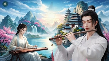 Chinese Zen Music: Bamboo flute, Erhu & Guzheng | Relaxing Music @MoonlitMelodies-68s