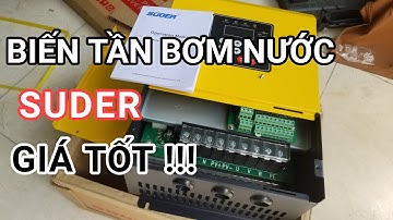 Biến tần máy bơm nước SUDER - SOLAR PUMP INVERTER SUDER 4kw - 1 Pha 220V