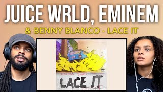 SIBLINGS REACT to Juice WRLD, Eminem & benny blanco LACE IT (first time hearing)