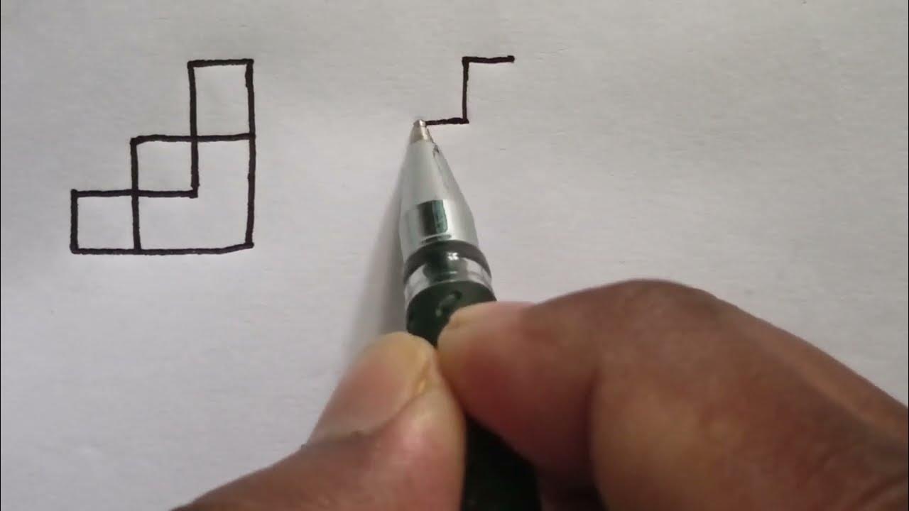 impossible Puzzle Solved without lifting pen Can you solve this with