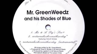 Mr. GreenWeedz and his Shades of Blue - Nocturnalasshosonathursday