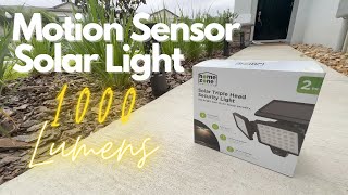 How to install Motion Sensor Light | Four in Florida | #lowes #motionsensorlight #homeimprovement