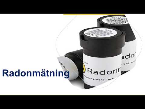 Tre typer av Radon orsakar lungcancer