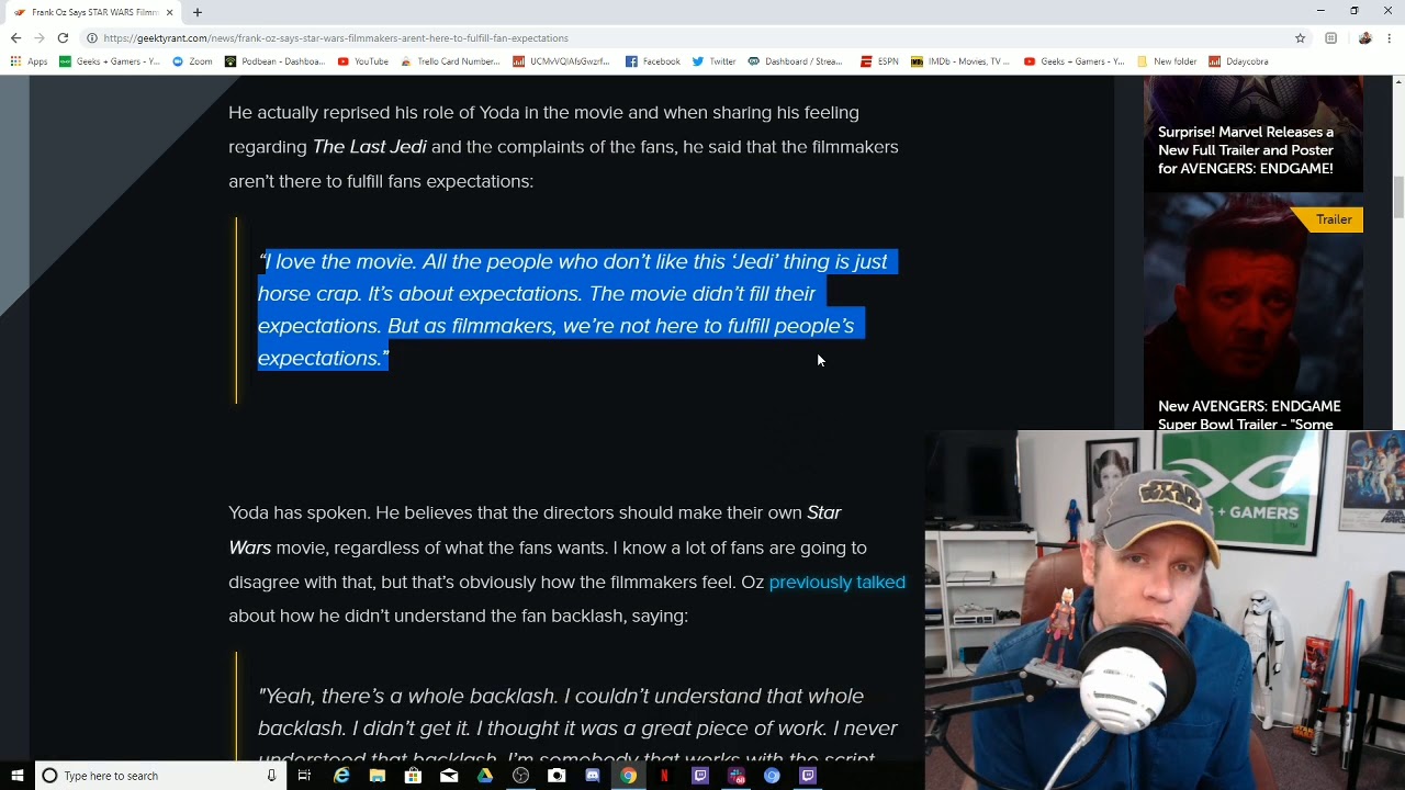 Apparently Star Wars Isn't Made For Star Wars Fans - YouTube