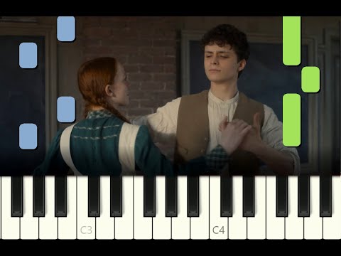 piano tutorial "DASHING WHITE SERGEANT" version from "Anne with an E" Dance Scene, free sheet music