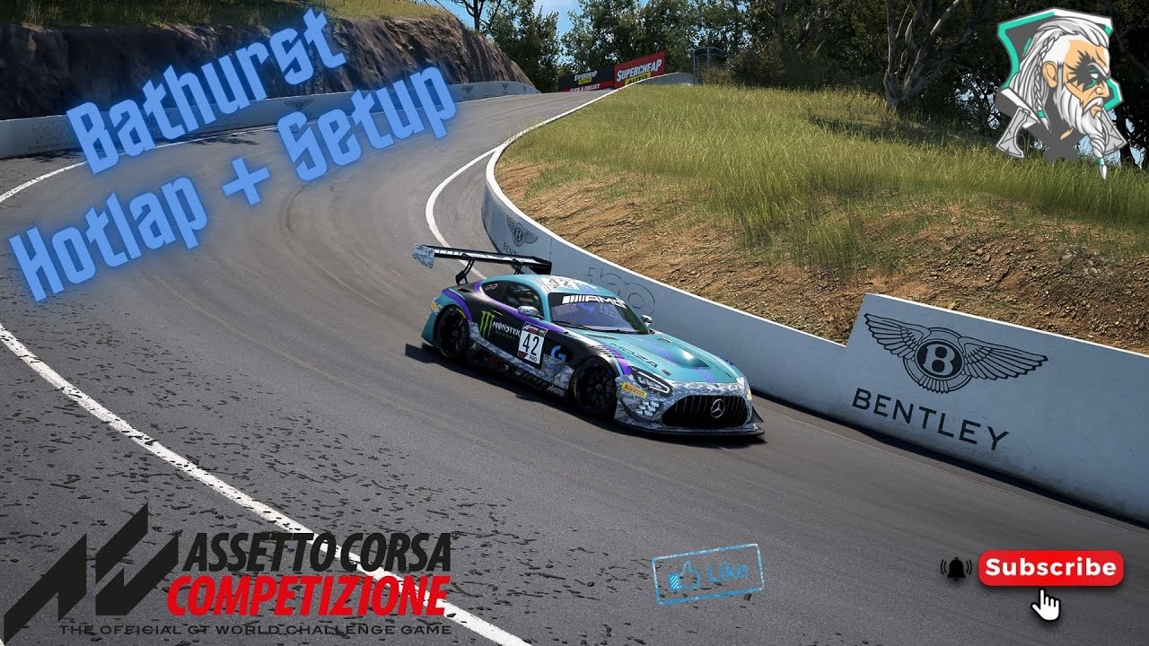 Assetto Corsa Competizione Bathurst Hotlap And Setup Youtube