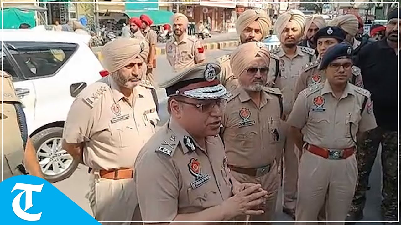 Punjab Police Take Out Flag March In Bathinda YouTube punjab-police-take-out-flag-march-in-bathinda-youtube