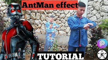 Antman shrinking effect TUTORIAL || kinemaster&picsart