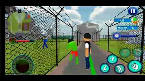 stickman incredible monster hero city fight unity source code - unity project - unity game