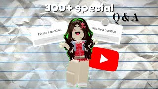 300+ special Q & A !