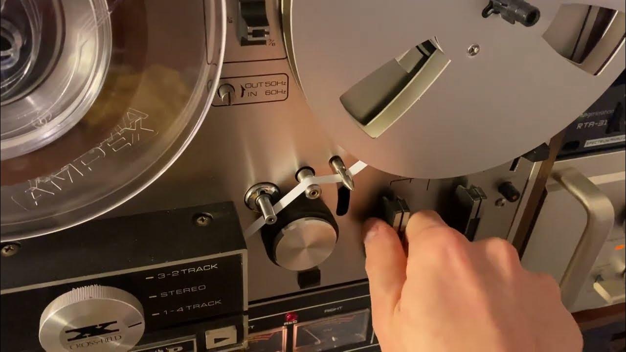 Reel to reel Detection foil & leader tape YouTube