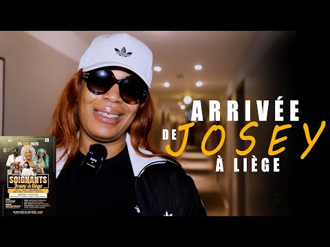 Josey Arrives In Liège For The Healthcare Workers Gala
