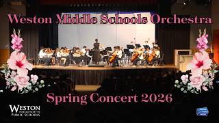 Weston Middle School Orchestras Spring Concert 2026