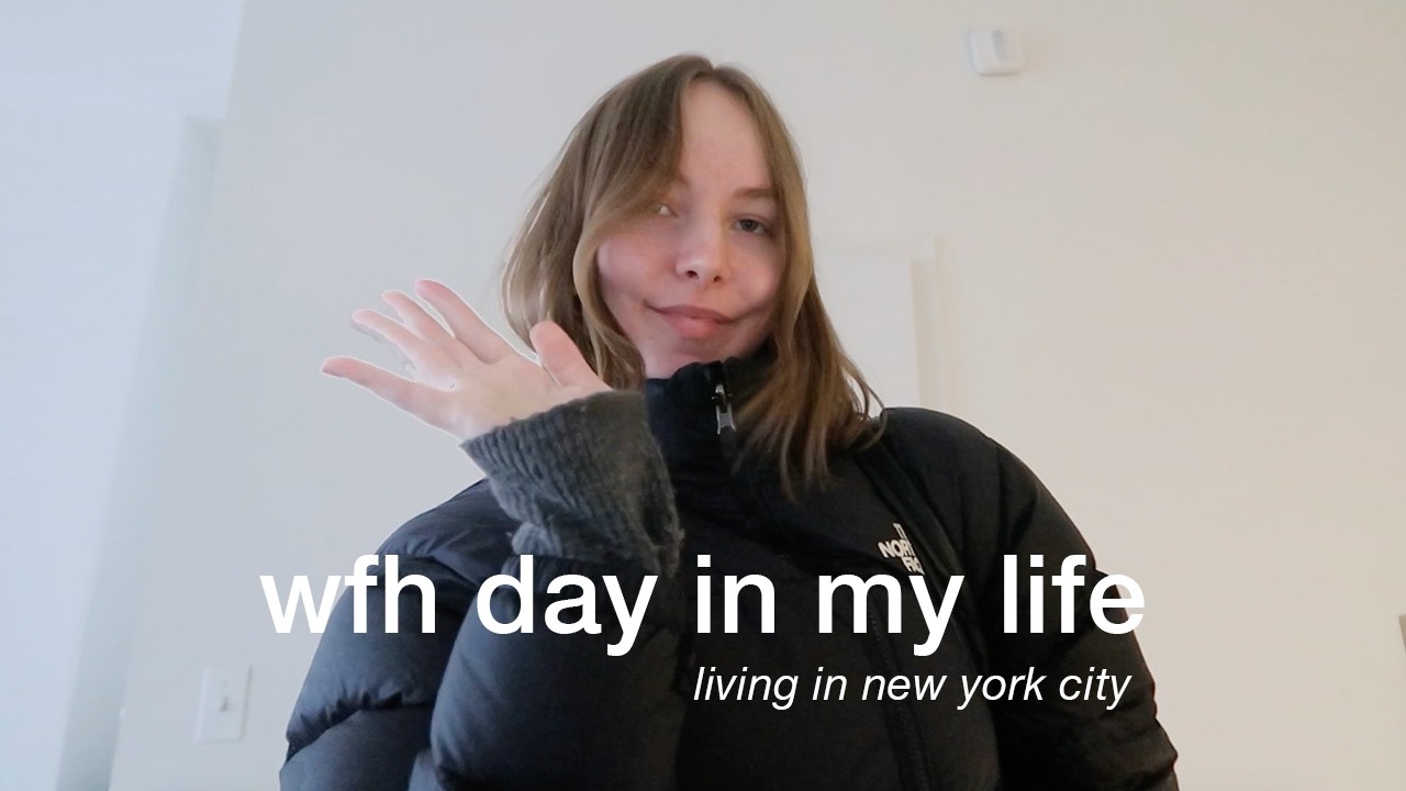 a work from home day living alone in nyc & building my own structure