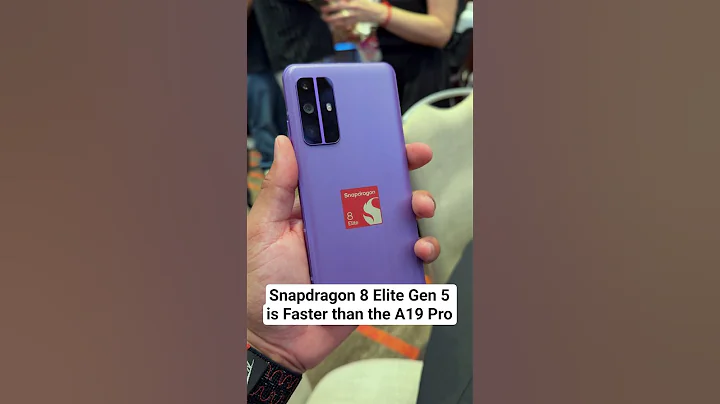 Snapdragon 8 Elite Gen 5 is Faster than Apple's A19 Pro
