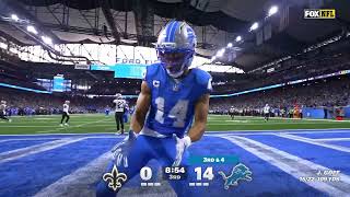 Jared Goff Drops a Dime to Amon-Ra St. Brown for Lions Touchdown Update