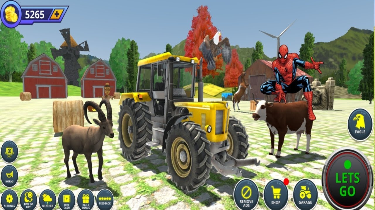 tractor trolley game video android gameplay 