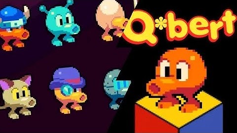 Arcade Game: Q*bert  Retro Android  Gameplay