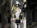 Raz 17.75" Black Bow Nutcracker Christmas Figure 4612103