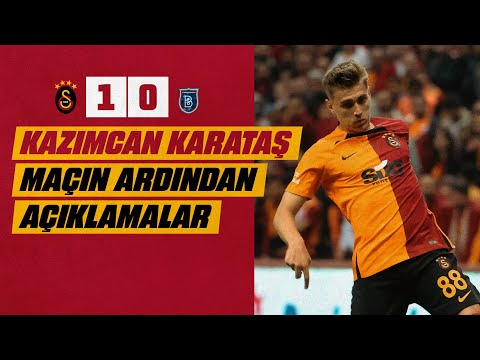 📺 Kazımcan Karataş'ın maç sonu açıklamaları | #GSvİBFK