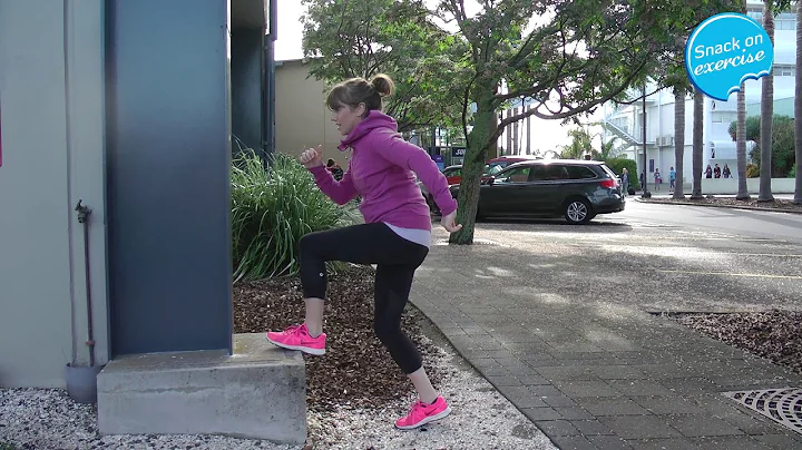 Try out this quick 'Snack on Exercise' idea from E...