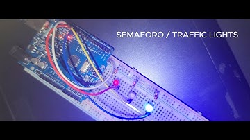 Proyecto: Semáforo con Arduino Uno (Traffic lights with Arduino Uno)