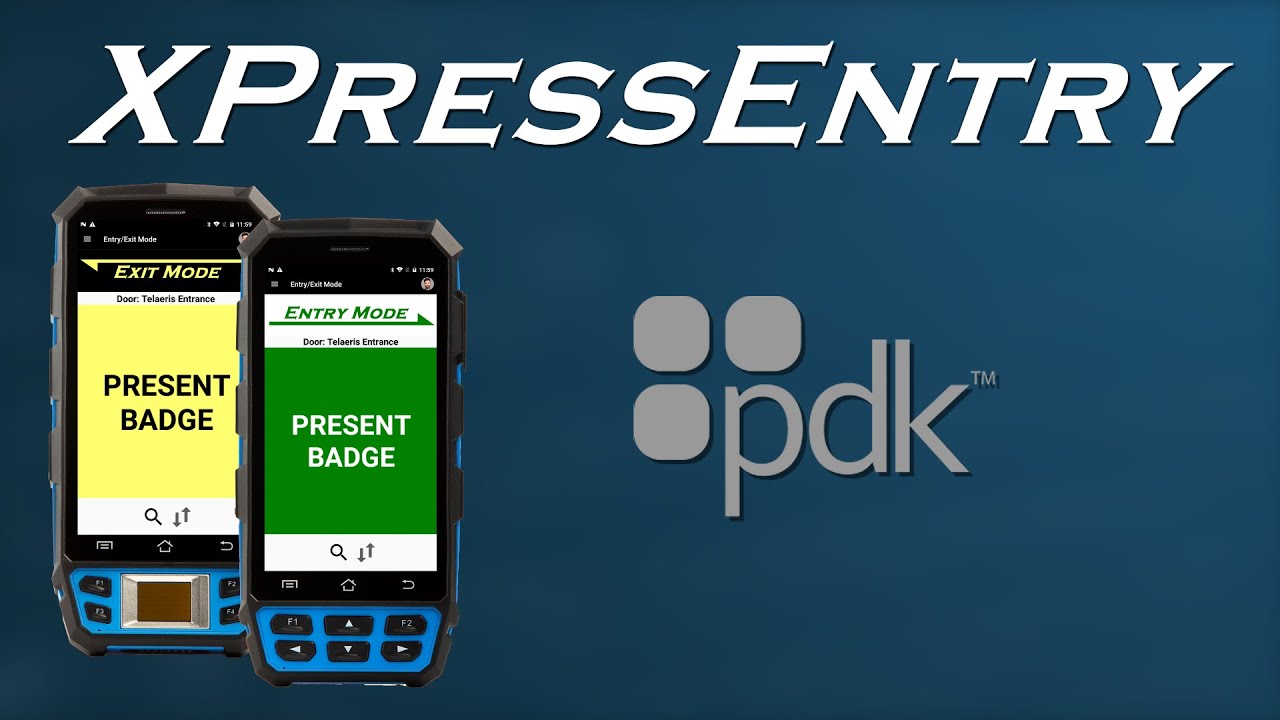 ProdataKey PDKio & XPressEntry Integration — Handheld Access Control & Emergency Mustering