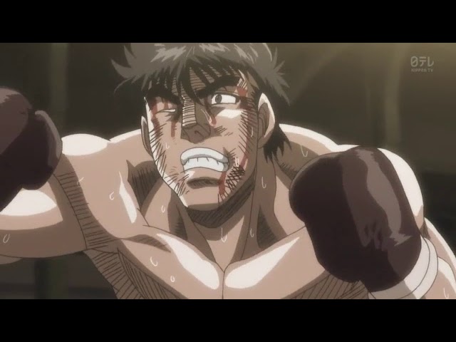 Cena de Hajime no Ippo Dublado - Kamogawa vs Anderson