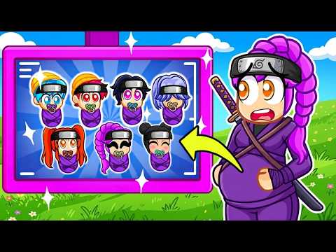 NINJA RUMI is Preparing to Welcome Seven Ninja Babies in Roblox! | Kpop Demon Hunters