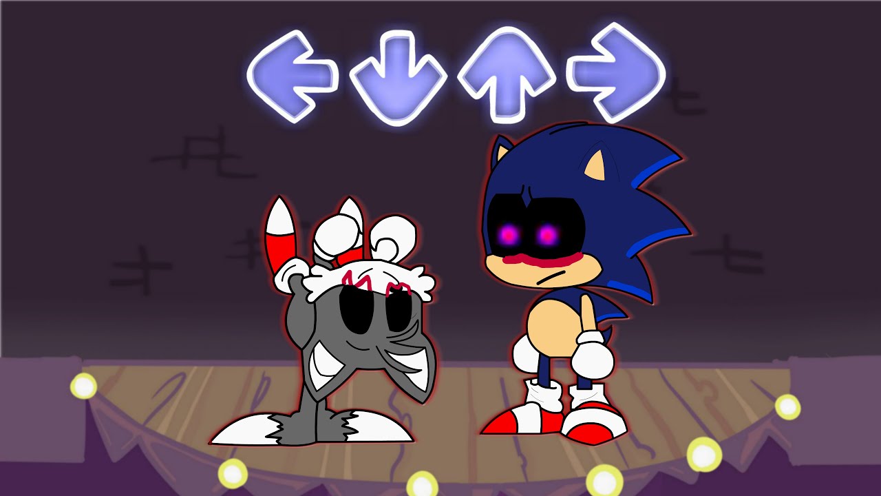 VS Tails.exe FNF - Chasing [Tails - Tails.exe + New Mickey Vs Old Mickey,  BF + Sonic - Sonic.exe] -  Multiplier