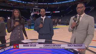 FULL NBA Showtime | Carmelo Anthony & T-Mac on Spurs stun OKC to lead 1-0, Cavs prepare for Knicks