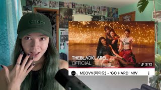 THEIR VISUALS ARE LITERALLY UNREAL || REACTING TO MEOVV 'GO HARD' MV