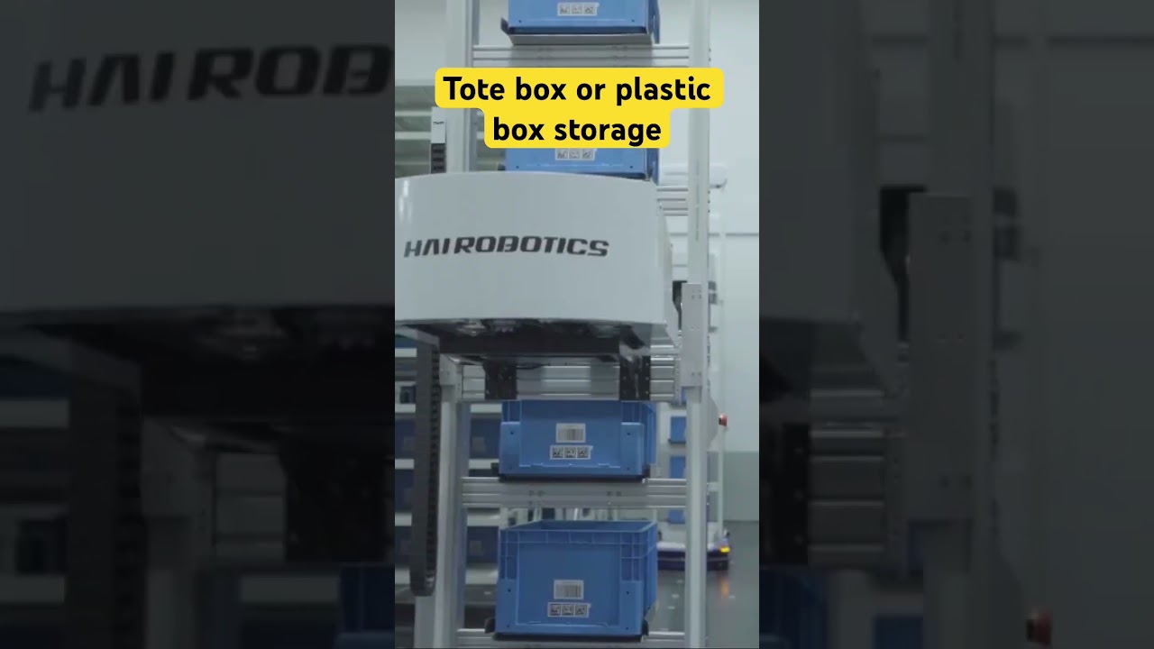 Tote plastic box picking 