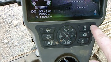 IN GOD - How to change the Oil, Filter and reset the computer for a CX160D Case Trackhoe "Track hoe"