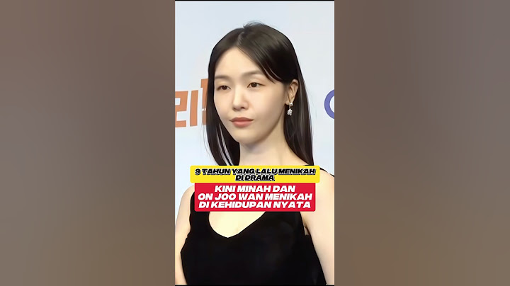MENIKAH DI DRAMA MENJADI KENYATAAN