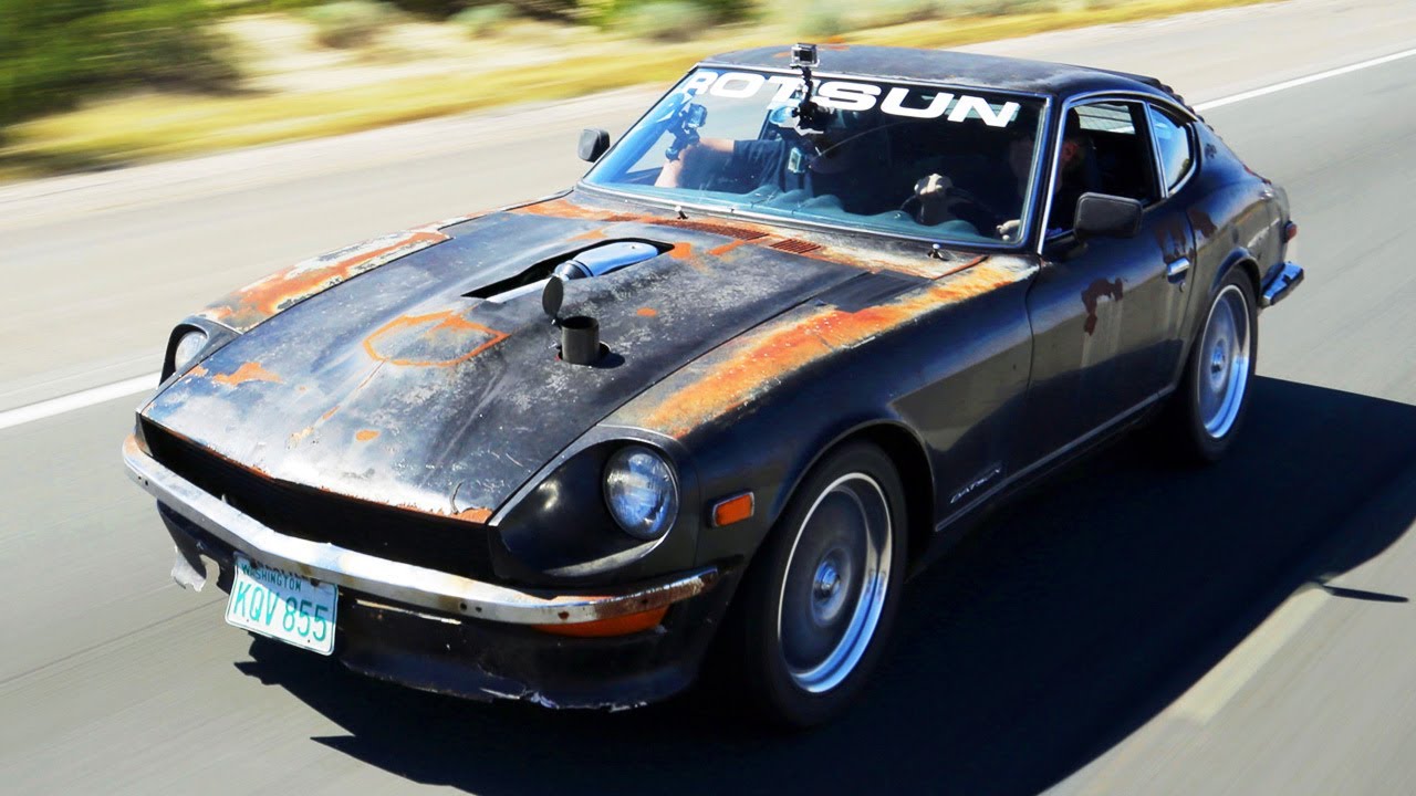 Junkyard Turbo Swap! Chevy-Powered 1971 Datsun 240Z Autocross Thrash – Roadkill Ep. 26 Auto Recent