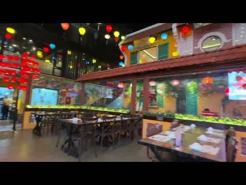 The sea food restaurant we had our dinner
