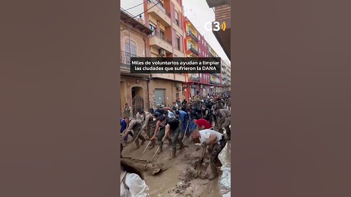 Inundaciones en Valencia: con ayuda de todos, las ciudades buscan volver a empezar