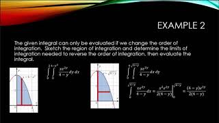Calculus III C4S2L2 Changing the Order of Integration on General Regions
