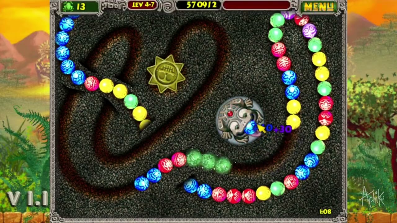  Zuma Deluxe Plus V.1.1 | Stage 4-6