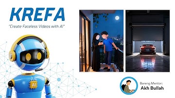 KREFA - Program Belajar Online Bikin Video Faceless Pakai AI