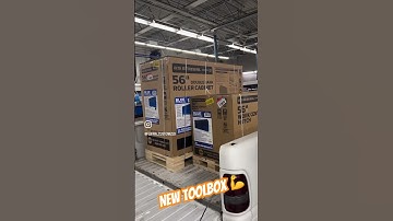 New tool box for my boy🏁#toolbox #newtool #harborfreight #usgeneraltoolbox #fatherhood #mechanic