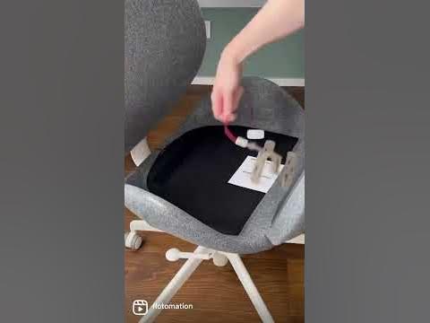 Automatisches Senken des Schreibtisches beim Sitzen - YouTube