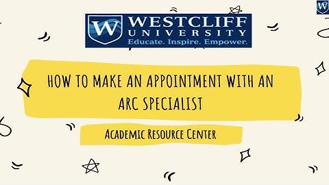 How to Make an Appointment With an ARC Specialist