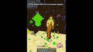 Vado AFK e succede questo... 😭 #minecraft #shorts