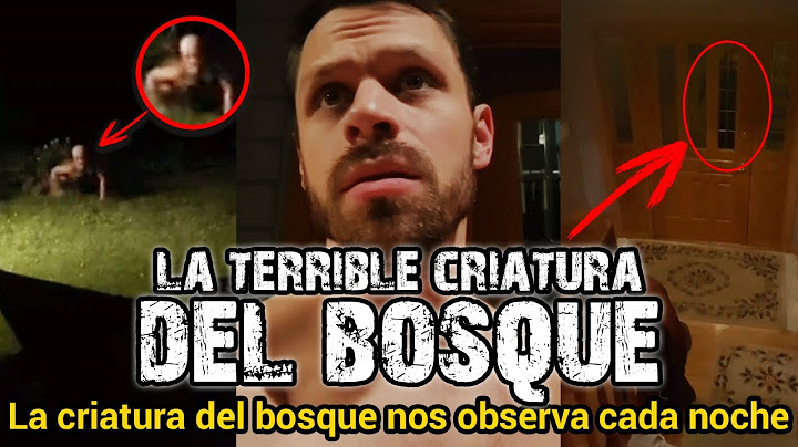 ALGO SE ESCONDE EN ESTE BOSQUE... Y ESTA PAREJA LO GRABÓ TODO| LA TERRIBLE CRIATURA DEL BOSQUE