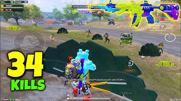 34 KILLS IN HERE LIZARD M4😱 PUBG MOBILE SAMSUNG,A3,A5,A6,A7,J2,J5,J7,S5,S6,S7,59,A10,A20,A30,A50,A70
