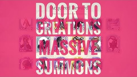 EXOS HEROES  | MASSIVE DOOR OF CREATION SUMMONS